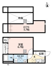 シャンテスクエア保春院前丁Ⅰの物件間取画像